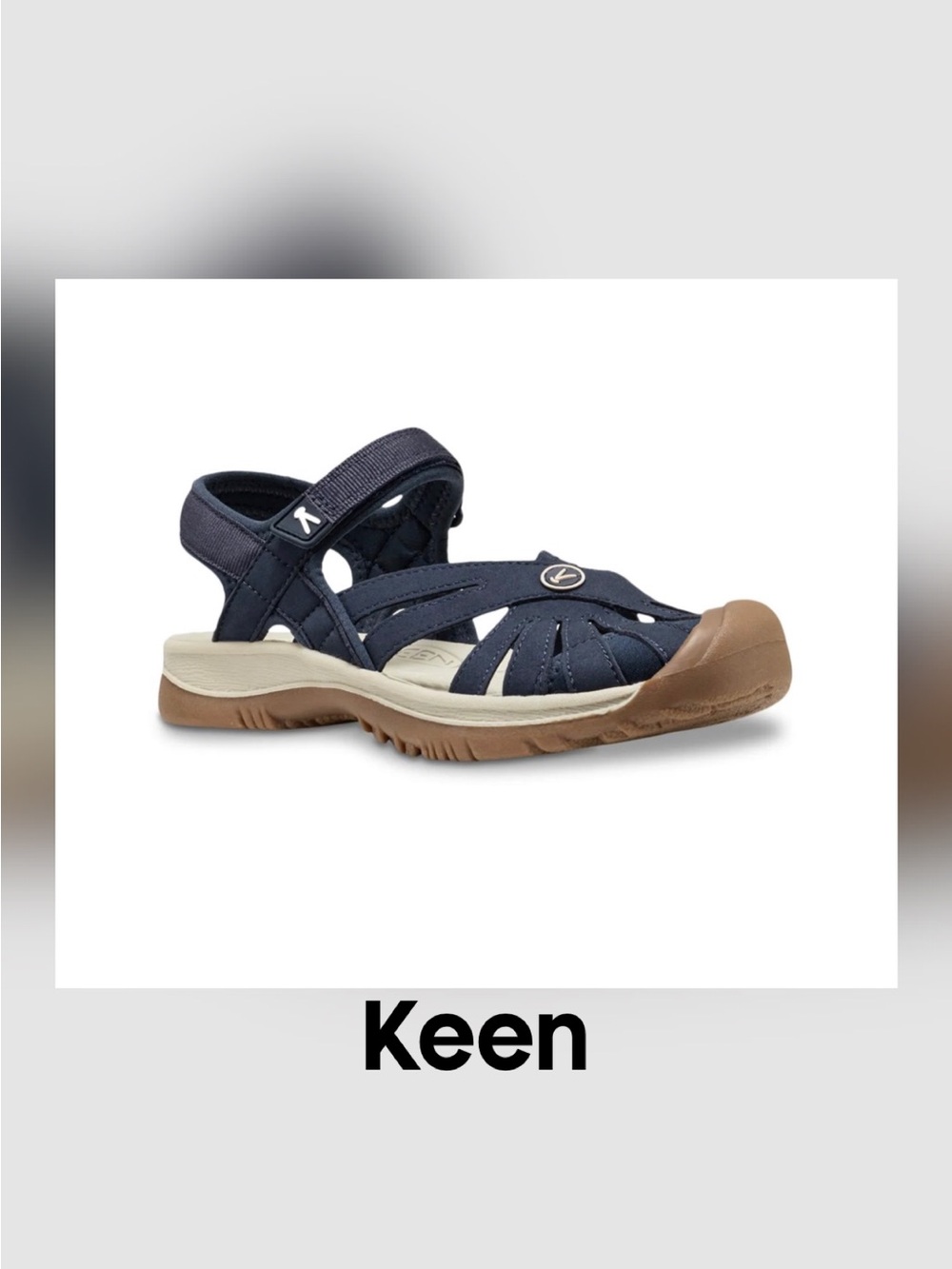 Keen Women’s Navy Blue Closed-Toe Sandals